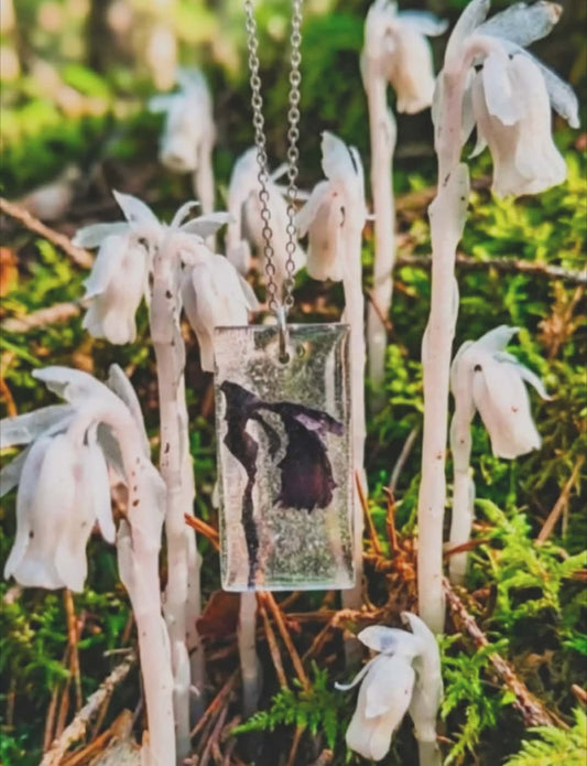 Ghost Pipe Necklace