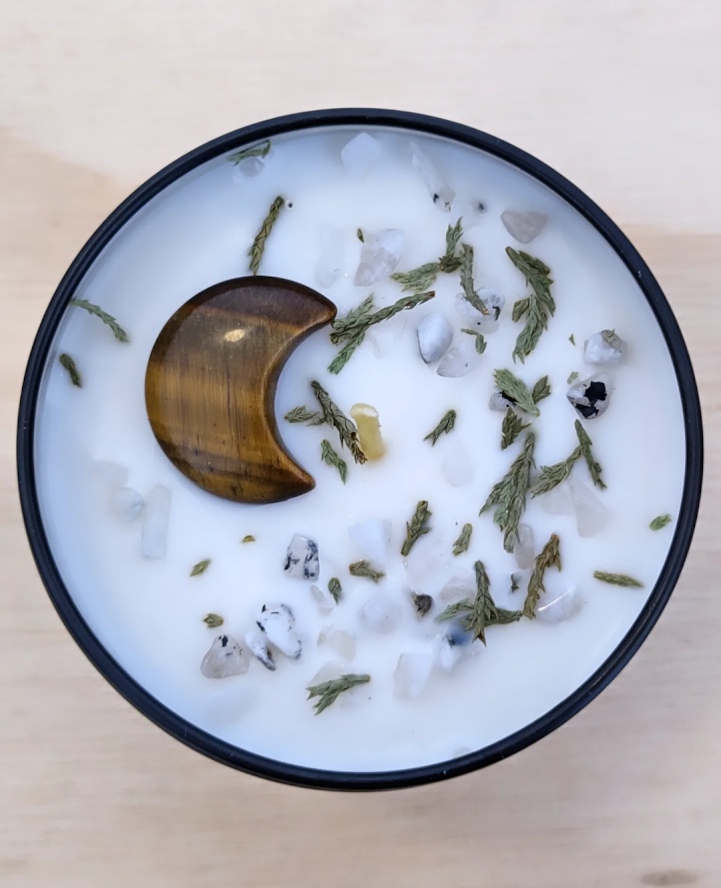 WHOLESALE | Crystal Moon Candles | 18 pk