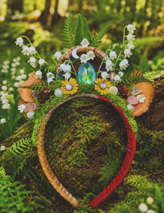 Fern Forest Fairy Headband #2