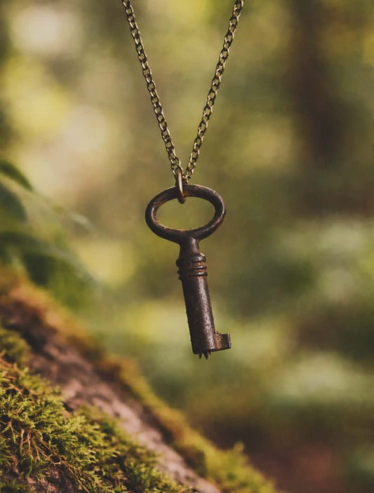 Skeleton Key Necklace #3