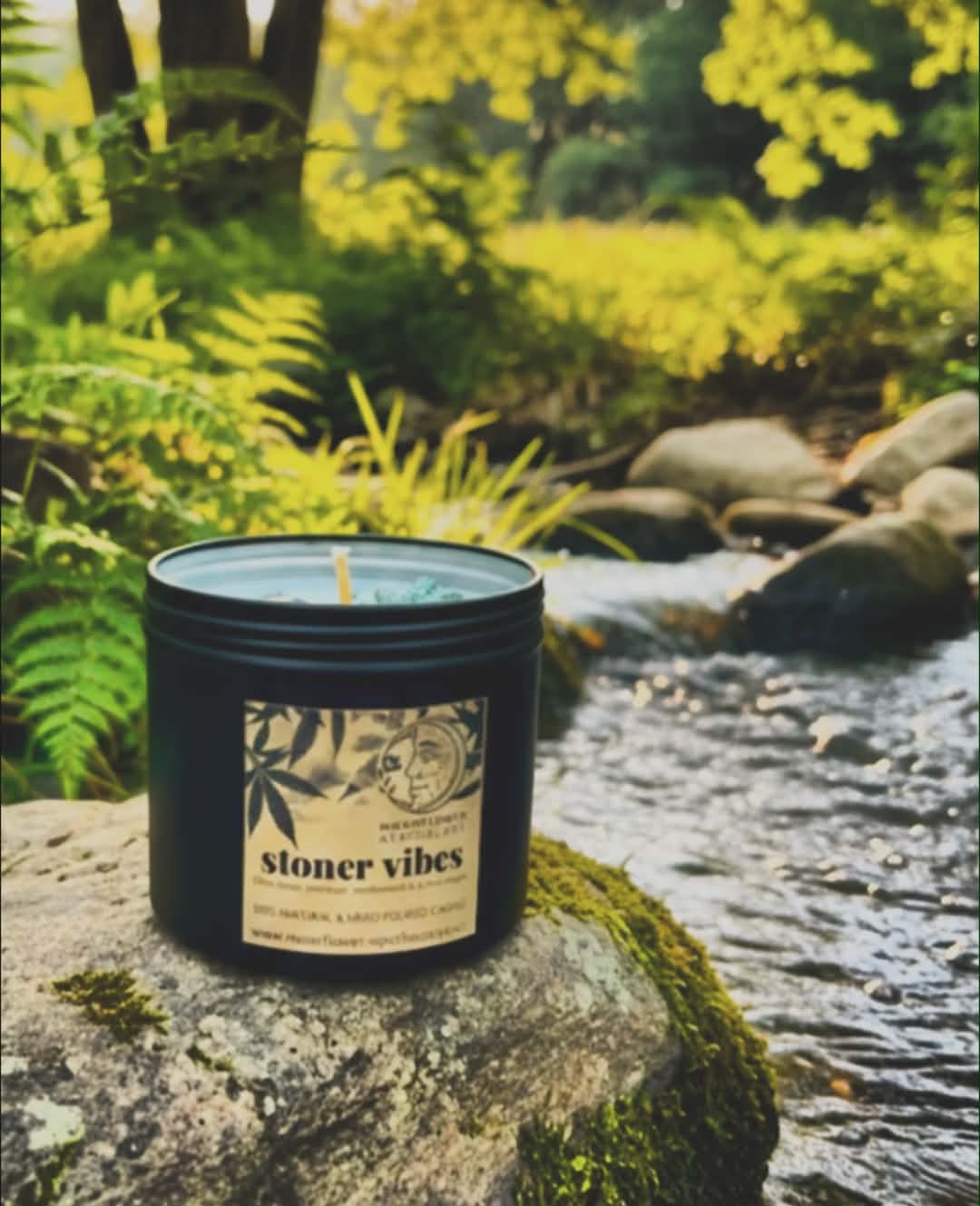 WHOLESALE | Crystal Moon Candles | 15-25pk