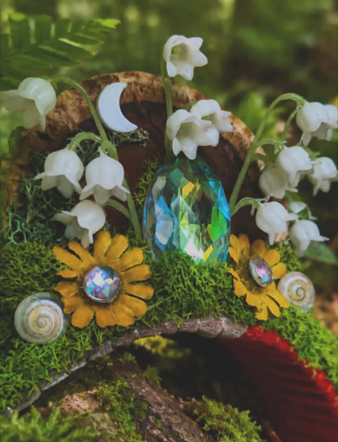 Fern Forest Fairy Headband #2