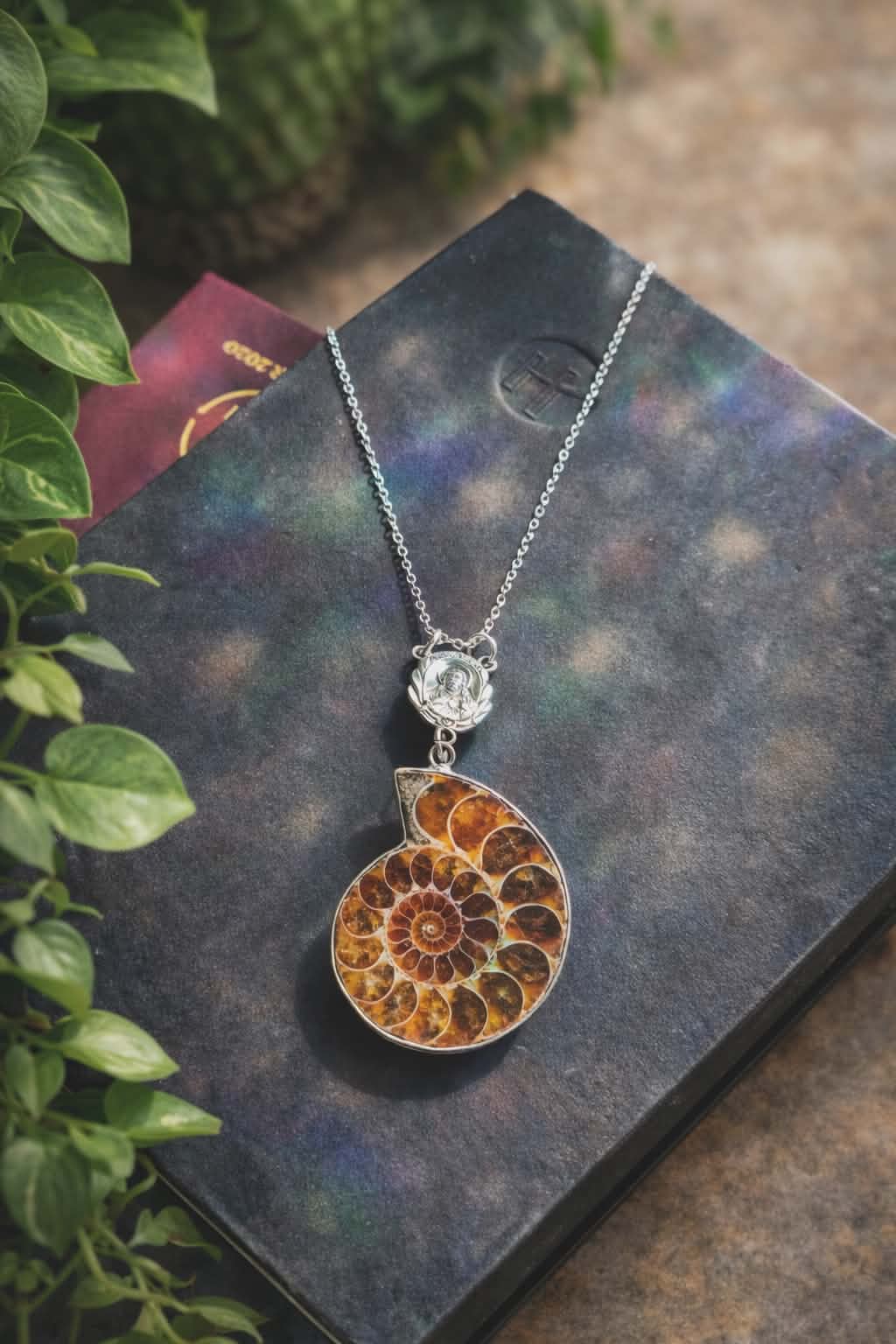 Protection Ammonite Necklace