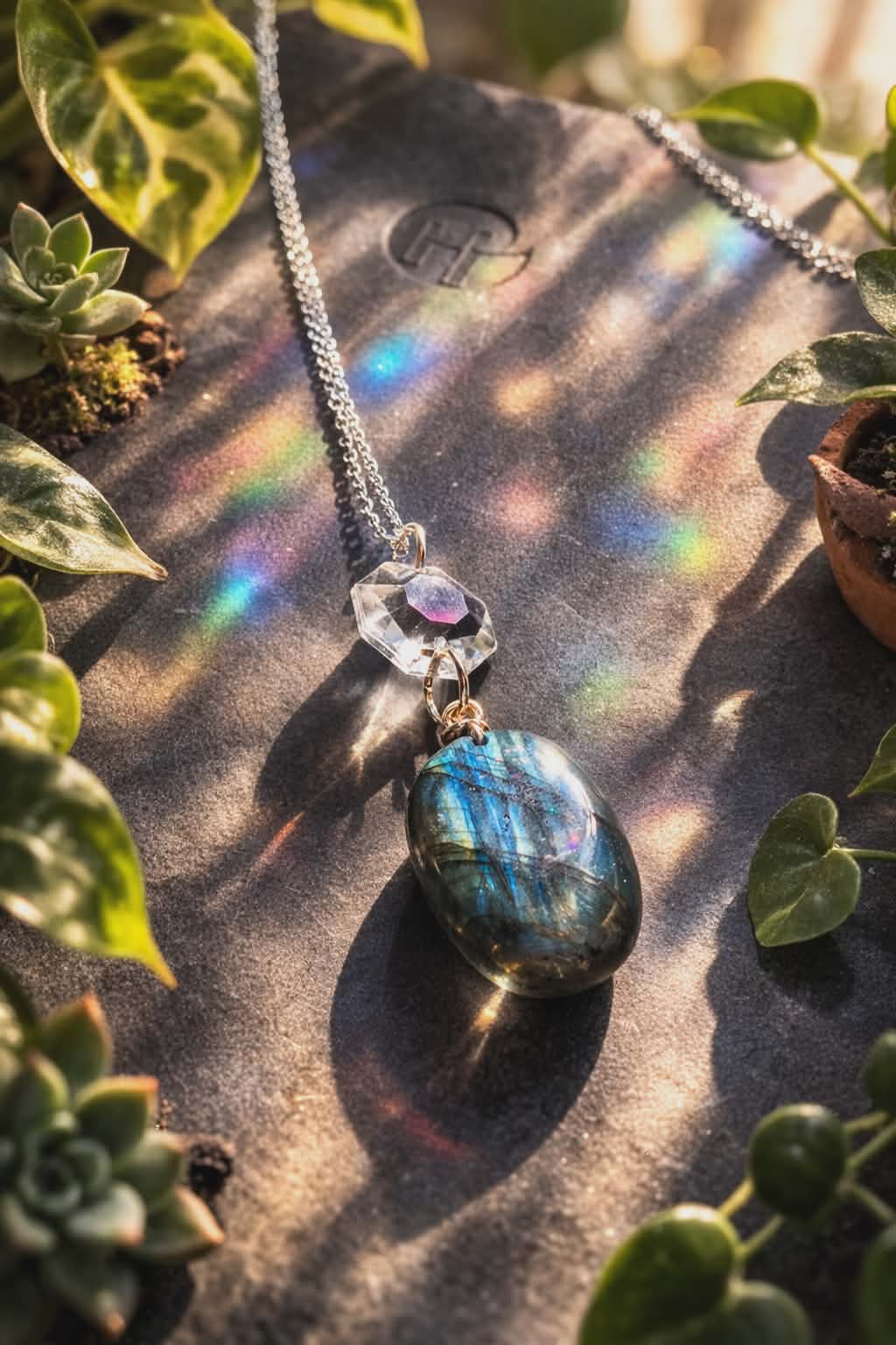 Third Eye Labradorite Necklace