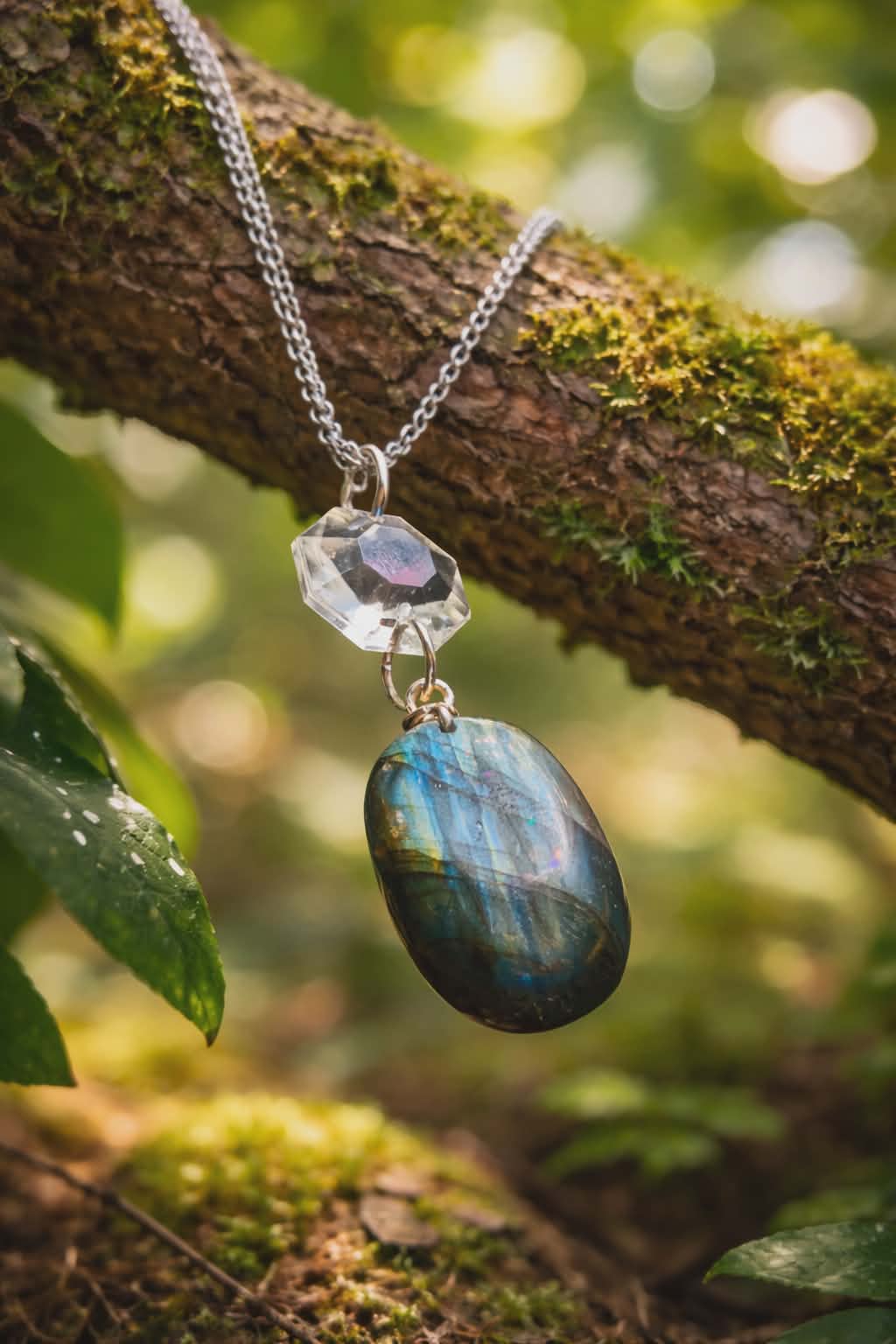 Third Eye Labradorite Necklace