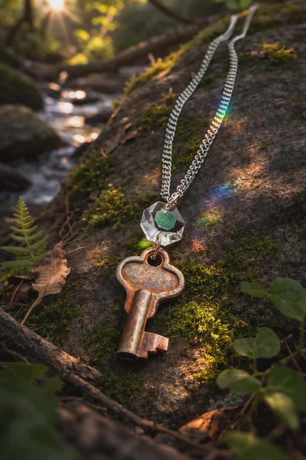 Skeleton Key Neckace #1