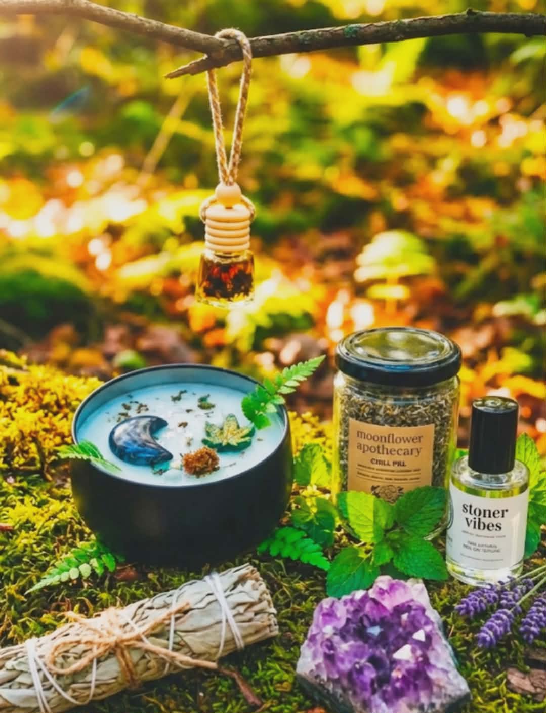 Moonflower Apothecary Gift Basket