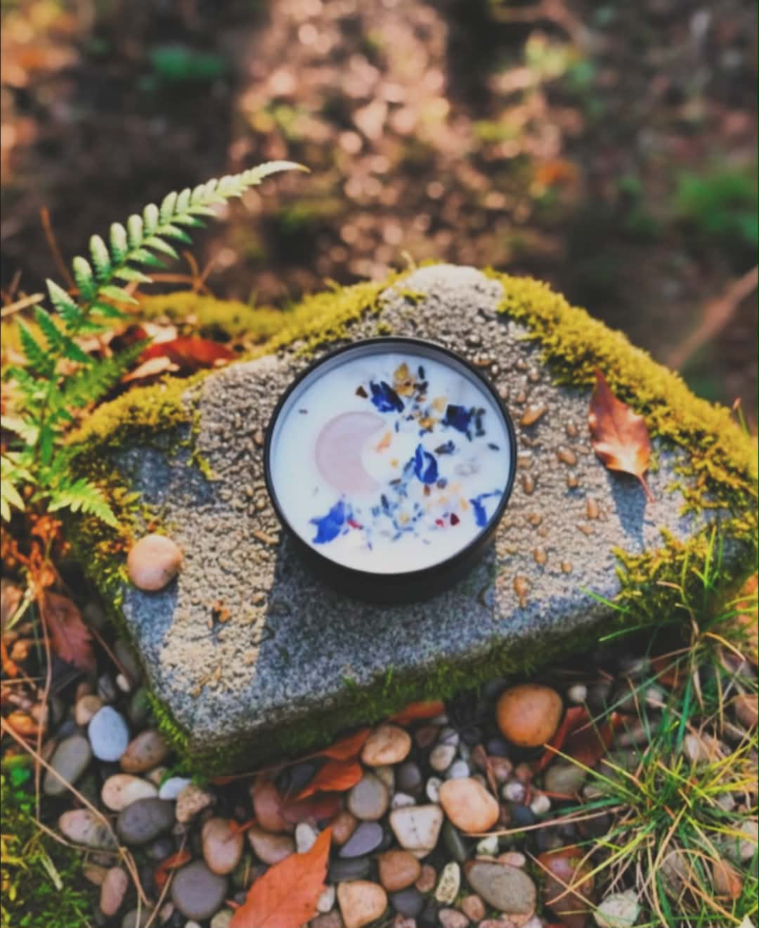 WHOLESALE | Crystal Moon Candles | 15-25pk