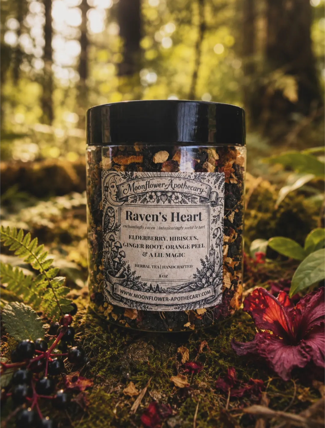 Raven's Heart Herbal Tea